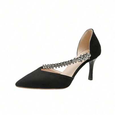 Sandali con tacco alto, stiletto, stiletto scamosciato, con tacco a spillo, stiletto cavo, stiletto, stiletto alto ...