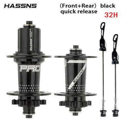 Mozzo per bicicletta HASSNS PRO7 MTB Cube da 32 fori 12v con cricchetto, Mozzo Freehub per mountain bike 32H Cube con 120 suoni e 6 clicchetii