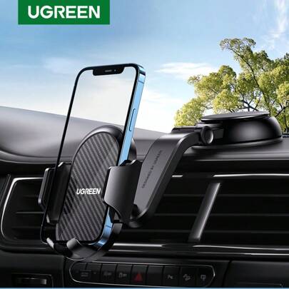 Supporto auto per telefono UGREEN a cascata, compatibile con 16/15/14/13 Plus Pro Max e S24 Ultra