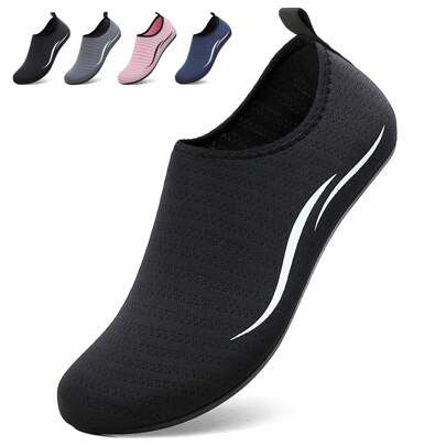 BARFULKER Scarpe da Bagno Donna Uomo Scarpe da Acqua Scarpe da Nuoto - Scarpe da Acqua Unisex Leggere Scarpe da Spiaggia ad Asciugatura Rapida Scarpe