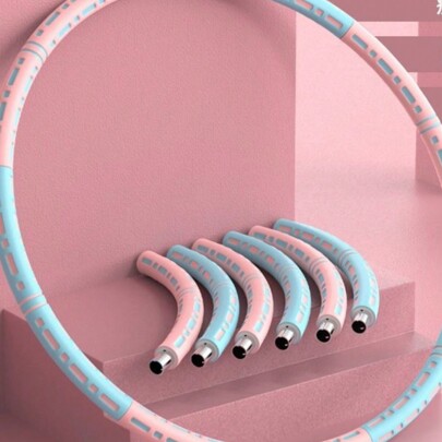 hula hoop fitness hula hoop staccabile hula hoop hula hoop staccabile indoor vita fitness esercizio hula hoop liscio spugna bicolore massaggio hula ho