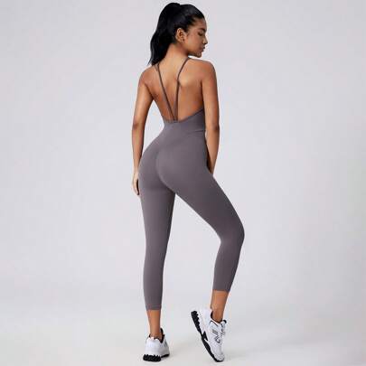 Tuta da donna primaverile ed estiva, tuta da donna, abbigliamento sportivo da donna, abbigliamento fitness, abbigliamento yoga, elevata elasticità, de