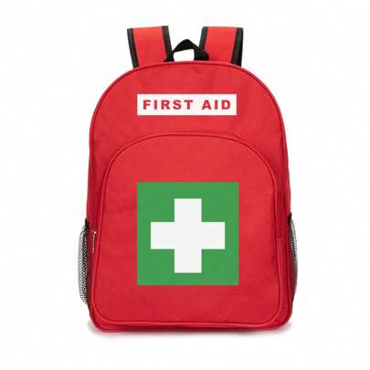 Grande zaino da primo soccorso, kit di primo soccorso, borse mediche, borsa di primo soccorso, impermeabile, adatto per attività all'aperto, campeggio