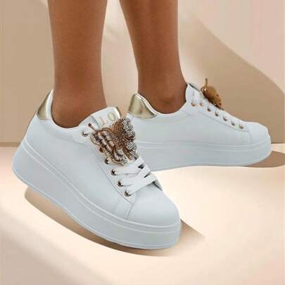 scarpi sportivi sportive con plataforma da donna della marca Royalfashion Viela