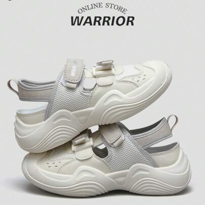 Serie Warrior, regalo di San Valentino, 1 paio di nuove scarpe da running sportive da donna 2025, sandali da acqua, bassa con chiusura a strappo, colo