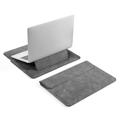 Stand per computer portatile + custodia da 13-14 pollici, borsa protettiva per computer portatile, stand per computer portatile da scrivania, portaogg