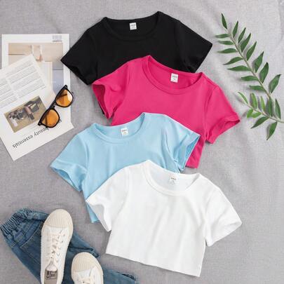 T-shirt Enfant Fille (grande Taille)