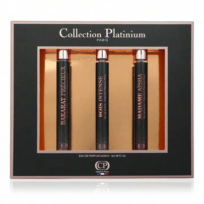 Platinum Collection Set di 3 profumi 35ML misti (Aisha+Bakarat+Bois Intense)