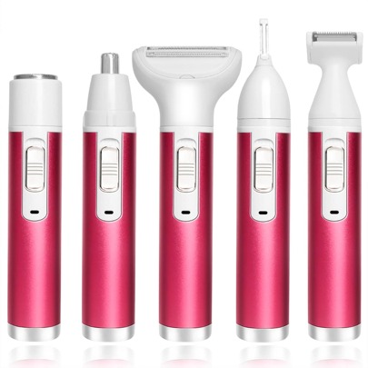 Rasoio Per Peli Del Corpo Da Donna 5 In 1, Rasoio Per Peli Delle Ascelle, Peli Delle Braccia, Peli Delle Gambe, Peli Della Zona Bikini, Peli Del Naso,