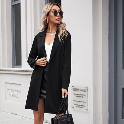 Blazer Colore unico Casual