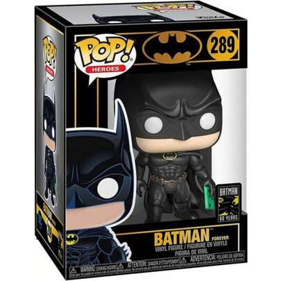 POP FIGURE DC BATMAN 80TH BATMAN 1995 - Funko Pop Edizione limitata da collezione - Funko Pop Design dettagliato e realistico - Funko Pop Ideale come