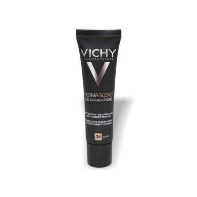 Vichy Dermablend 3D Fondotinta Correttivo Pelle Grassa 35 Sabbia 30ml
