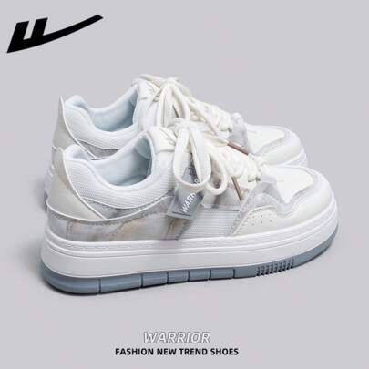 1 Paio Di Scarpe Da Skate Grigie Con Laccetti Per Donne WARRIOR, Scarpe Casual A Suola Morbida Verde Basse Da Esterno, Adatte Per Lo Skateboard, Sneak