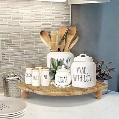 1 pezzo Mensola ad angolo in legno antico, usata come scaffale espositore in cucina, bar del caffè, decorazione in stile fattoria, bagno, ristorante p