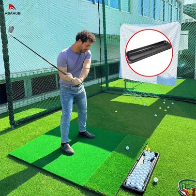 Vassoio portapalle da golf, dispenser di palline da golf, dispositivo di stoccaggio allungato per palline da golf, contenitore di stoccaggio per palli