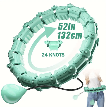 Hula hoop speciale per addominoplastica per adulti, staccabile e rinforzato, non danneggia né danneggia la vita. Lo stesso hula hoop intelligente per