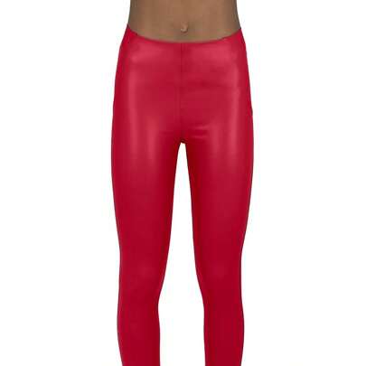 JOPHY & CO. Leggings Donna Bielastico Ecopelle, Colori opachi (cod. 9806)
