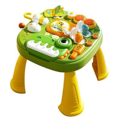 Giocattoli per l'educazione precoce dei bambini - Tavolo da gioco con dinosauri, giocattoli elettronici per lo sviluppo precoce dei bambini