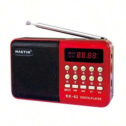 Mini radio MP card radio multifunzione radio portatile multifunzione radio per uso domestico riproduttore radio Walkman regalo per anziani esercizio m