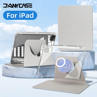 Custodia ruotante DANYCASE compatibile con iPad (A16) 2025 10.9 pollici 10a generazione, Air 11 13 M2 M3 2024 2025, Pro 11 13 M4 2024, Air 4a 5a 10.9