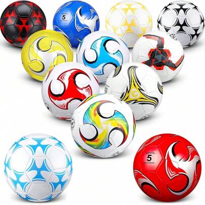 Pallone da calcio MIX COLOR taglia 5, pallone da calcio professionale, palloni da calcio unisex, pallone da calcio professionale taglia 5, pallone da