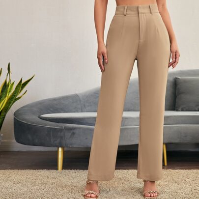 Pantaloni Colore unico Elegante