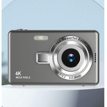 Fotocamera digitale compatta: 48MP Zoom digitale 16X, fotocamera digitale portatile come regalo di Natale