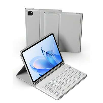 Custodia con tastiera per iPad Air 1/Air 2/Air 3/Air 4/Air 5/Air 6/Air 7/5a/6a, (iPad 10.2 7a/8a/9a), 10a/11a generazione, (iPad Pro 11 2018/2020/2021