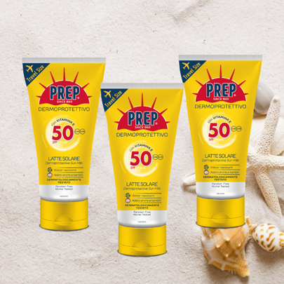 Tripack  Travel Size SPF50 50 ml- PREP