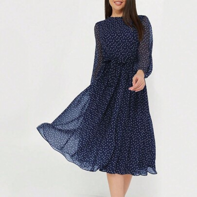 Robe En Mousseline De Soie