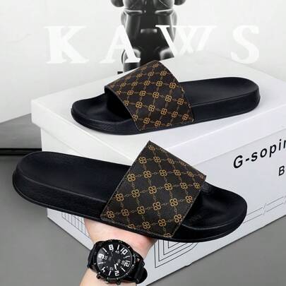Ciabatte uomo, design speciale, morbide ciabatte piatte in EVA antiscivolo casual da casa, ciabatte da spiaggia estive uomo, ciabatte casual maschili