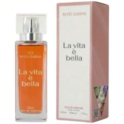 La Vita è Bella 50ml Eau de Parfum da donna - Aroma floreale, dolce e persistente con un tocco sofisticato - Ispirato alla bellezza della vita per don