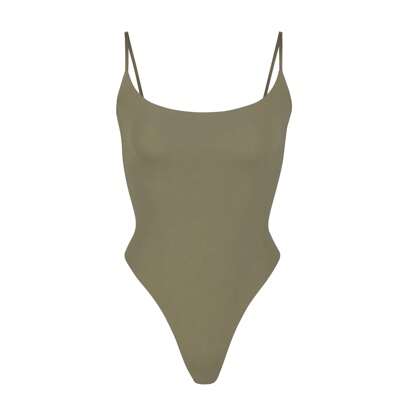 JOPHY & CO.Body aderente donna, lingerie modellante, scollo rotondo,tessuto elasticizzato, confortevole e versatile(cod.59001)