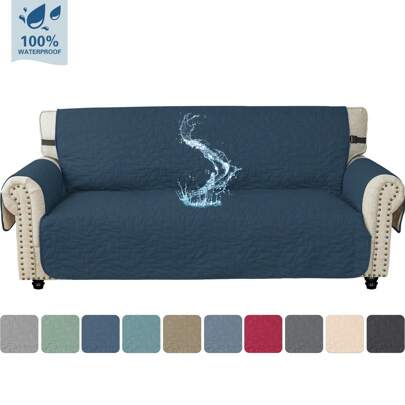 Ystyle Divano letto 1/2/3/4 posti con braccioli, divano letto antigraffio impermeabile, divano letto antigraffio universale per gatti, copertura antif