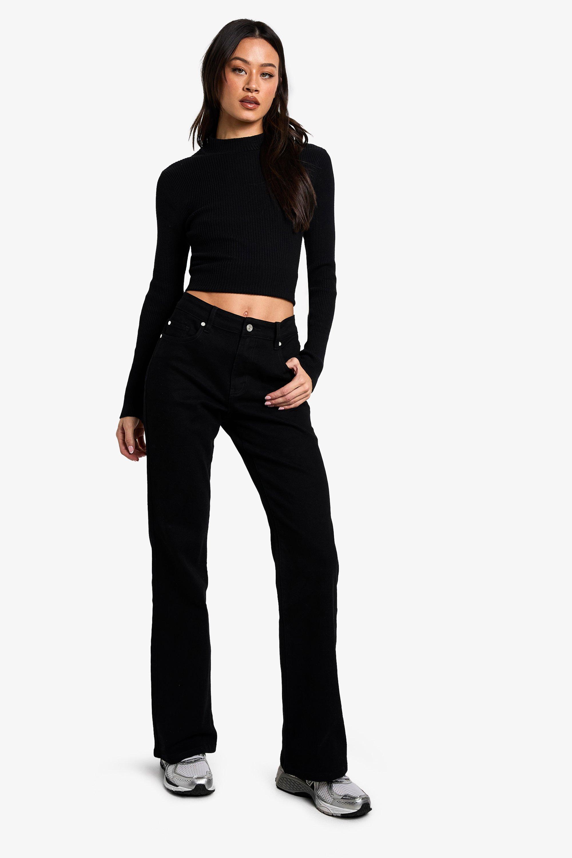 Jeans Tall Bootcut, Nero