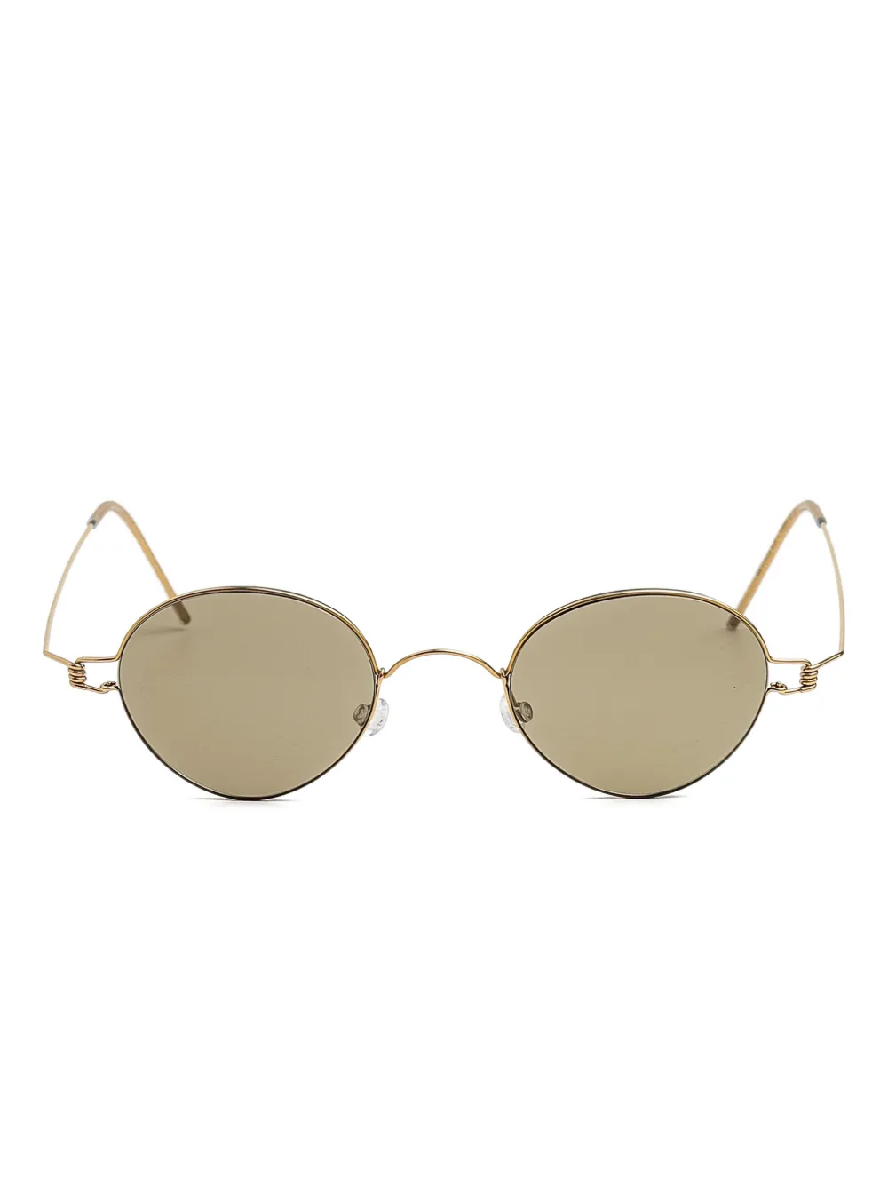 Lindberg round-frame sunglasses - Oro