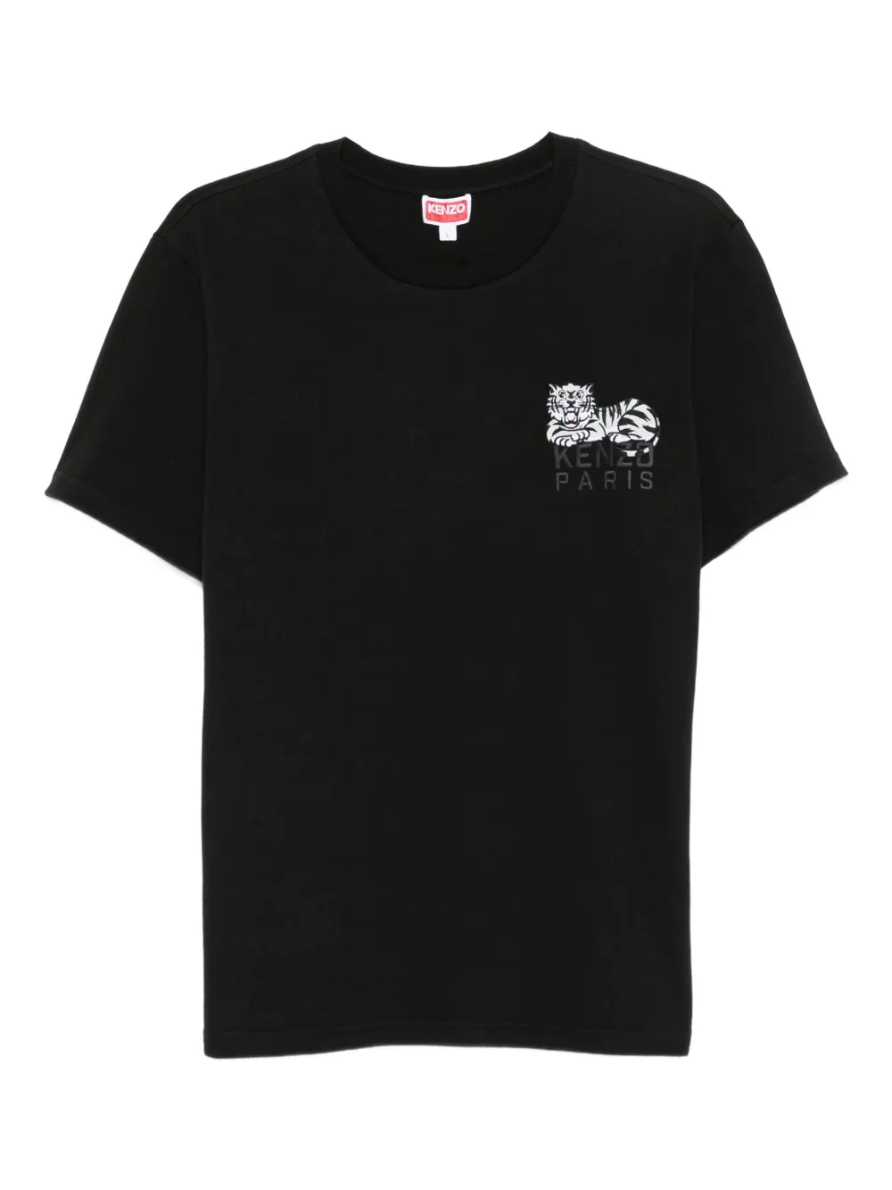 Kenzo Happy Tiger cotton T-shirt - Nero
