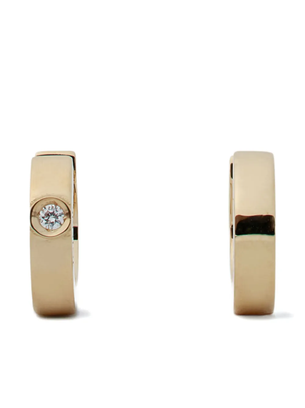 TOTEME 18K yellow gold diamond earrings - Oro