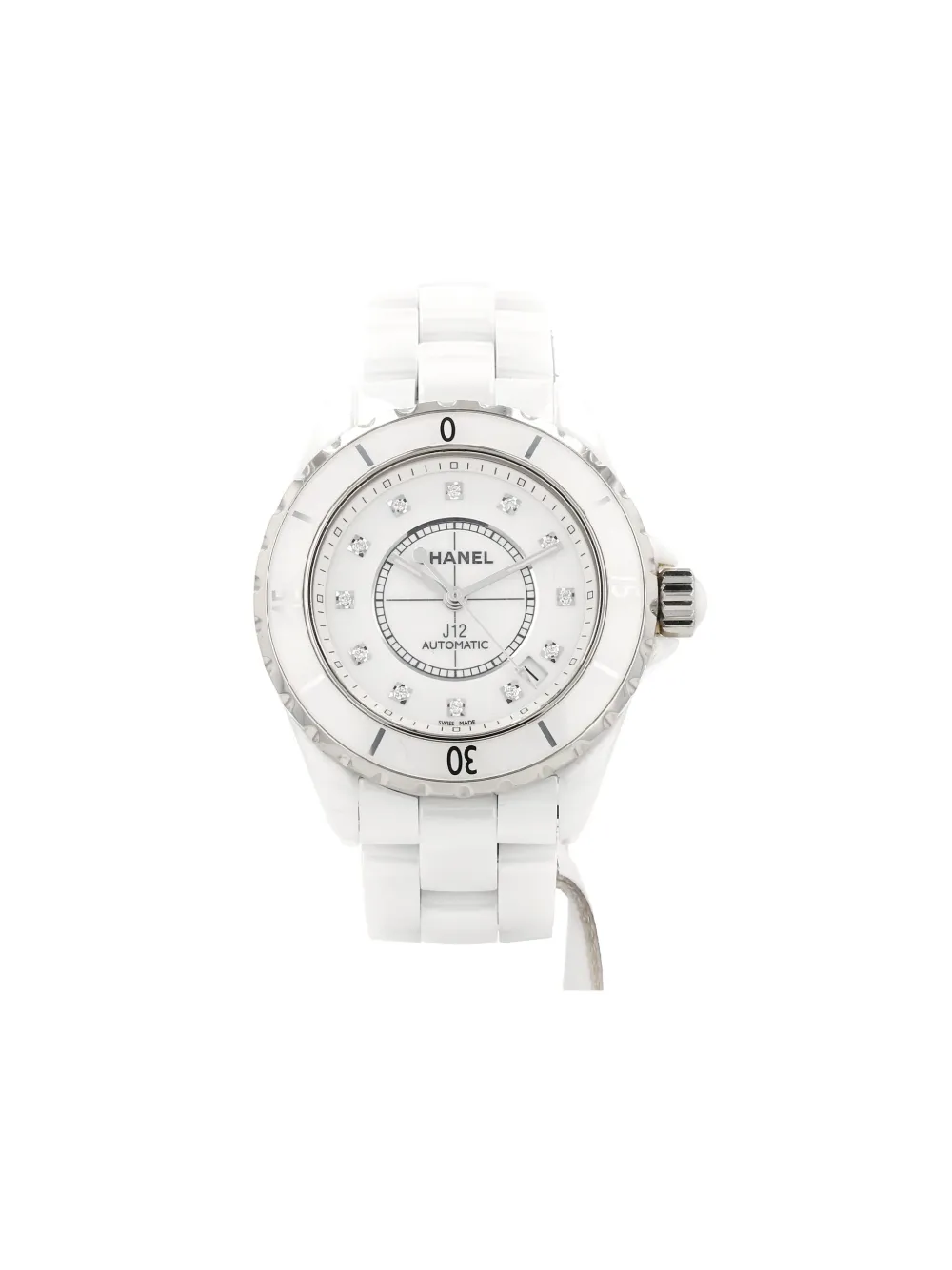 CHANEL Pre-Owned 2010s J12 Joaillerie 39mm - Bianco