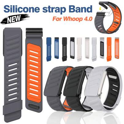 Cinturini compatibili con Whoop 4.0, cinturini in silicone per fitness e sport adatti per ragazze e ragazzi, con cinturino regolabile, compatibili con