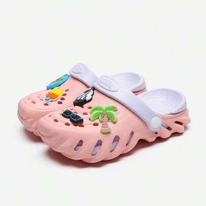 Scarpe per bambini, scarpe per ragazze, scarpe per ragazzi, Crocs, infradito estivi, scarpe da spiaggia antiscivolo per esterni
