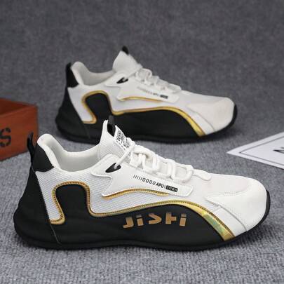 2025 Nuove sneaker da uomo casual in tela di taglia oversize, scarpe da skate, versatili da indossare con jeans e tute