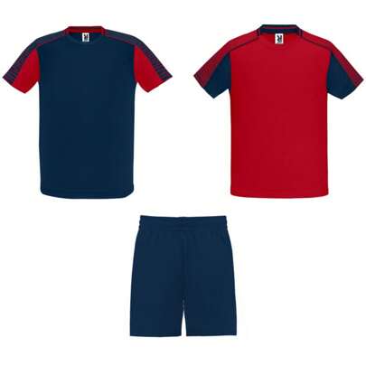 Tuta sportiva unisex adulto Juve (rosso/blu navy)