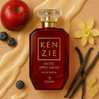 Ispirato a Eden Juicy Apple (Kayali) - Volaré Kenzie Exotic Apple Crush 100ML Eau De Parfum per donna