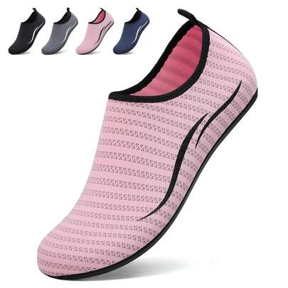 BARFULKER Scarpe da Bagno Donna Uomo Scarpe da Acqua Scarpe da Nuoto - Scarpe da Acqua Unisex Leggere Scarpe da Spiaggia ad Asciugatura Rapida Scarpe