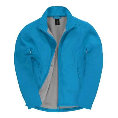 Giacca morbida da uomo ID.701 (Blu Atoll/Grigio Atteggiamento)
