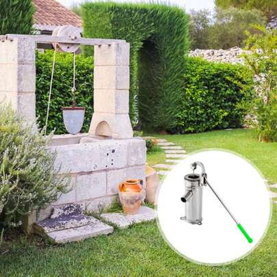Futcoy, pompa a mano, pompa oscillante, pompa a mano per acque sotterranee, pompa per acqua, pompa da giardino