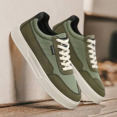 Nuove scarpe sportive casual 2025 da uomo taglia over, in tela, sneaker, traspiranti e confortevoli, scarpe da skate adatte per jeans e abbigliamento