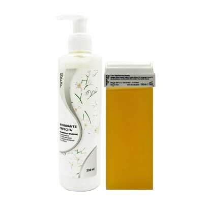 Kit Epilazione Professionale: Cera Depilatoria + Emulsione Post-Epilazione Lenitiva