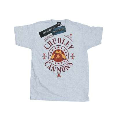 Maglietta con logo Chudley Cannons per uomo (grigio sportivo)
